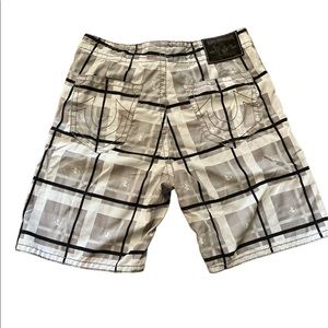 True Religion Men’s Boardshorts swim shorts XL